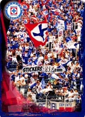 Sticker La Aficion - Futbol Mexicano. Cruz Azul 2009-2010
 - IMAGICS