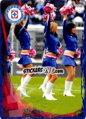 Sticker Las Porristas - Futbol Mexicano. Cruz Azul 2009-2010
 - IMAGICS