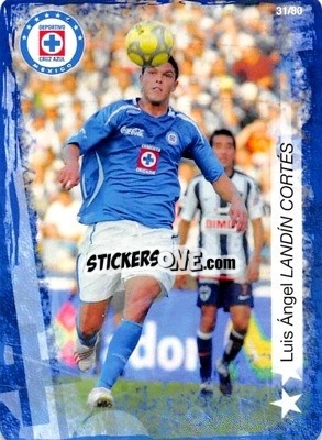 Sticker Luis Angel Landin - Futbol Mexicano. Cruz Azul 2009-2010
 n. 31 - IMAGICS