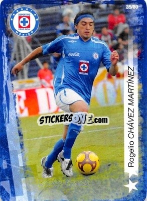 Sticker Rogelio Chavez - Futbol Mexicano. Cruz Azul 2009-2010
 n. 35 - IMAGICS