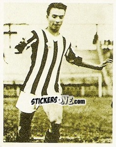 Figurina Borel e il capocannoniere (32 gol) del torneo 1933/34 - La Storia della Juve - Masters Edizioni