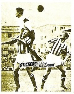 Figurina Partita ricca di agonismo, Liguria-Juventus