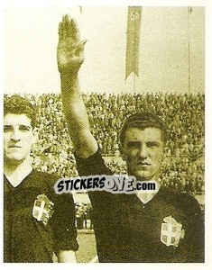 Figurina Carlo Parola, 2 Scudetti Con La Juve - La Storia della Juve n. 28 - Masters Edizioni