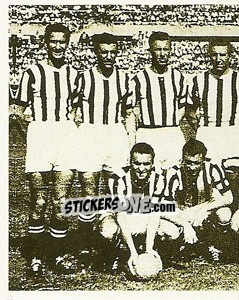 Figurina Una Juve da secondo posto, la Juve '46/47 part 1 - La Storia della Juve - Masters Edizioni