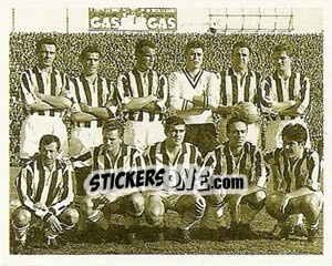 Sticker La Juventus tricolore, stagione 1958-59 - La Storia della Juve - Masters Edizioni