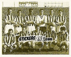 Sticker La Juventus tricolore, stagione 1958-59 - La Storia della Juve n. 97 - Masters Edizioni