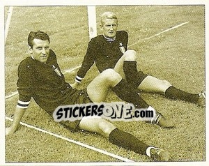 Sticker Due portiere tutt'altro che sull'attenti: Roberto Anzolin e Angelo Colombo - La Storia della Juve n. 115 - Masters Edizioni