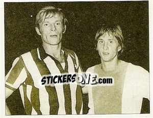 Sticker Giovani Leoni Alle Prime Esperienze Di Calcio Vero: Francesco Morini E Johan Cruyff - La Storia della Juve n. 129 - Masters Edizioni