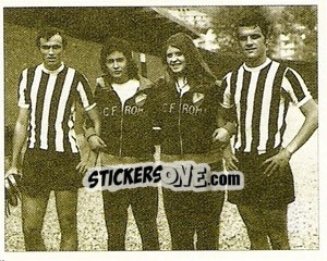 Sticker Ammiratrici romane per Landini e Capello - La Storia della Juve n. 131 - Masters Edizioni