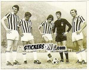 Figurina Bettega / Anastasi / Causio / Zoff E Altafini - La Storia della Juve - Masters Edizioni