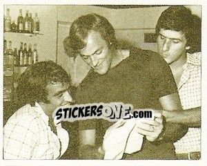 Sticker Tra Anastasi / Scirea - La Storia della Juve - Masters Edizioni