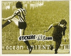 Sticker Atletico Bilbao-Juve 2-1. Finale di Coppa UEFA. Il gol di Bettega - La Storia della Juve - Masters Edizioni