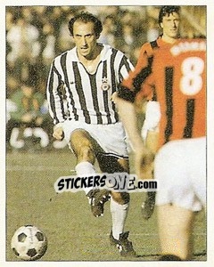 Sticker Giuseppe Furino - La Storia della Juve n. 200 - Masters Edizioni