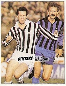 Sticker Liam Brady - La Storia della Juve - Masters Edizioni