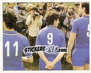 Sticker 2 maggio 1982. Udinese-Juventus 1-5 - La Storia della Juve - Masters Edizioni