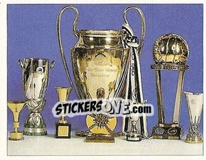 Sticker Inizia Qui Il Grande Ciclo Delle Coppe - La Storia della Juve n. 229 - Masters Edizioni