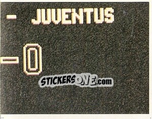 Sticker Solo chi cade puo risorgere part 2 - La Storia della Juve n. 231 - Masters Edizioni