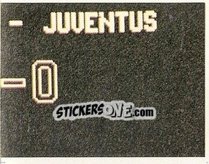 Sticker Solo chi cade puo risorgere part 2 - La Storia della Juve - Masters Edizioni