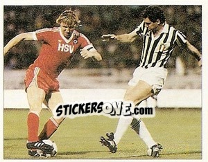 Sticker 25 maggio 1983, Atene. Amburgo-Juve 1-0