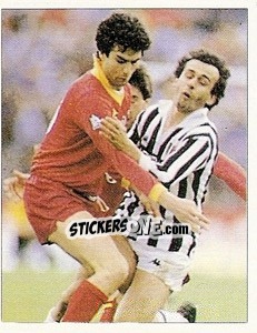 Sticker Dopo la delusione di Atene, Platini continua a lottare - La Storia della Juve n. 242 - Masters Edizioni