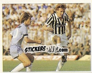 Sticker Michael Laudrup - La Storia della Juve n. 266 - Masters Edizioni
