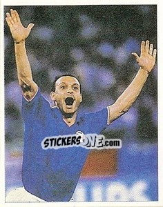 Sticker Toto Schillaci - La Storia della Juve - Masters Edizioni