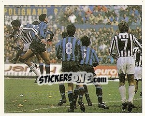 Sticker Altobelli si ritrova di fronte l'Inter a San Siro - La Storia della Juve n. 279 - Masters Edizioni