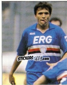 Sticker Toto Schillaci Non Riesce A Confermarsi Sui Livelli Di Italia '90 Part 1 - La Storia della Juve n. 307 - Masters Edizioni