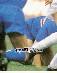 Sticker Toto Schillaci Non Riesce A Confermarsi Sui Livelli Di Italia '90 Part 5 - La Storia della Juve n. 311 - Masters Edizioni