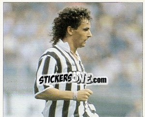 Sticker Baggio part 1 - La Storia della Juve n. 314 - Masters Edizioni