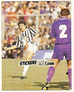 Sticker Roberto Baggio - La Storia della Juve n. 324 - Masters Edizioni