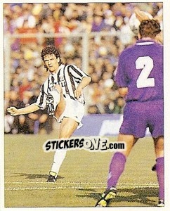 Sticker Roberto Baggio - La Storia della Juve - Masters Edizioni