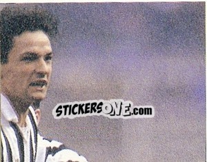 Sticker Stagione 1992/93: Roberto Baggio e pronto part 2 - La Storia della Juve n. 351 - Masters Edizioni