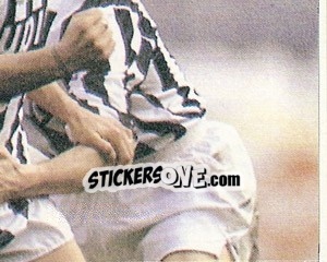 Figurina Stagione 1992/93: Roberto Baggio e pronto part 4 - La Storia della Juve - Masters Edizioni