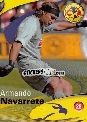 Sticker Armando Navarrete - Futbol Mexicano. Club America 2009-2010
 n. 28 - IMAGICS