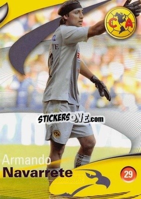 Sticker Armando Navarrete - Futbol Mexicano. Club America 2009-2010
 n. 29 - IMAGICS