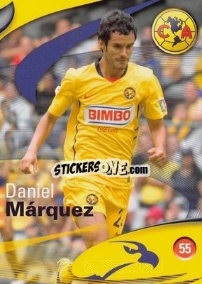 Sticker Dani Márquez - Futbol Mexicano. Club America 2009-2010
 - IMAGICS