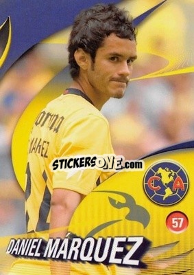 Sticker Dani Márquez - Futbol Mexicano. Club America 2009-2010
 n. 57 - IMAGICS