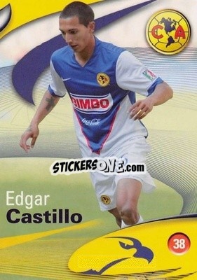 Cromo Édgar Castillo - Futbol Mexicano. Club America 2009-2010
 n. 38 - IMAGICS