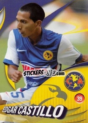 Cromo Édgar Castillo - Futbol Mexicano. Club America 2009-2010
 n. 39 - IMAGICS