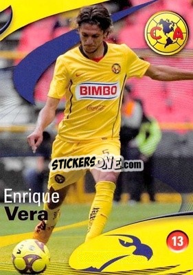 Figurina Enrique Vera - Futbol Mexicano. Club America 2009-2010
 - IMAGICS