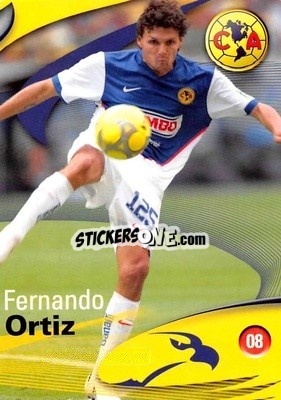 Cromo Fernando Ortiz - Futbol Mexicano. Club America 2009-2010
 - IMAGICS