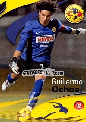 Sticker Guillermo Ochoa - Futbol Mexicano. Club America 2009-2010
 n. 2 - IMAGICS