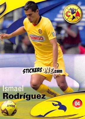 Sticker Ismael de Jesús Rodríguez - Futbol Mexicano. Club America 2009-2010
 - IMAGICS