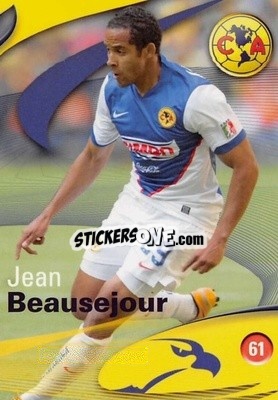 Sticker Jean Beausejour - Futbol Mexicano. Club America 2009-2010
 n. 61 - IMAGICS