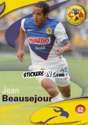 Sticker Jean Beausejour - Futbol Mexicano. Club America 2009-2010
 n. 62 - IMAGICS