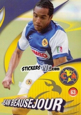 Sticker Jean Beausejour - Futbol Mexicano. Club America 2009-2010
 n. 63 - IMAGICS