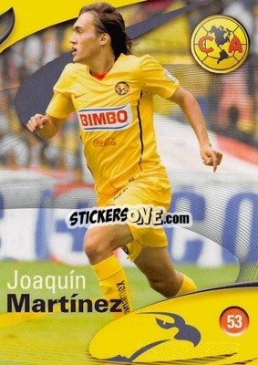 Sticker Joaquín Martínez - Futbol Mexicano. Club America 2009-2010
 n. 53 - IMAGICS