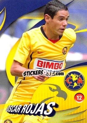 Sticker Óscar Adrián Rojas - Futbol Mexicano. Club America 2009-2010
 n. 12 - IMAGICS