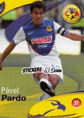 Cromo Pavel Pardo - Futbol Mexicano. Club America 2009-2010
 - IMAGICS
